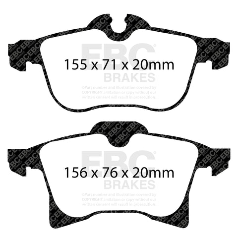 EBC Brakes Pad and Disc Kit (PD03KF901)
