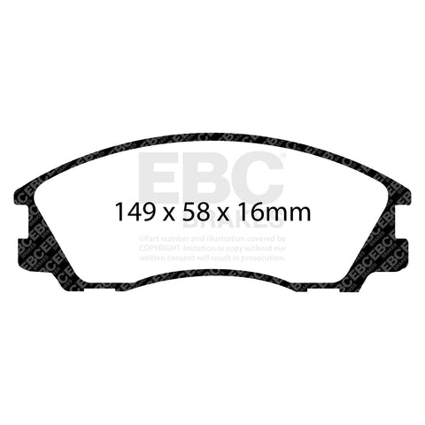 EBC Brakes Pad and Disc Full vehicle Kit (PD40K932)