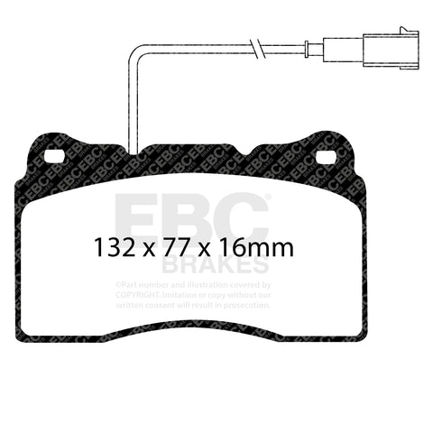 EBC Brakes Pad  and  Disc Kit (PD02KF005)