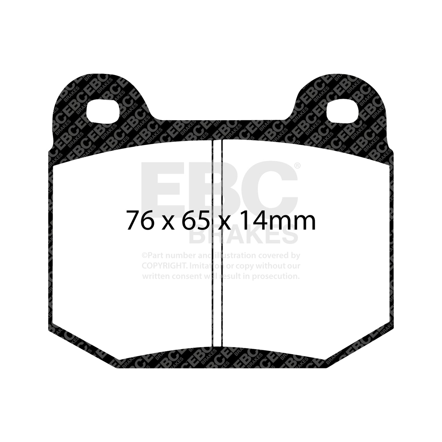 EBC Orangestuff 9000 Series Race Brake Pad Set (DP91538)