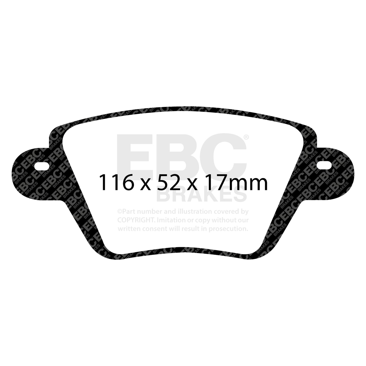 EBC Brakes Pad and Disc Full vehicle Kit (PD40K1587)
