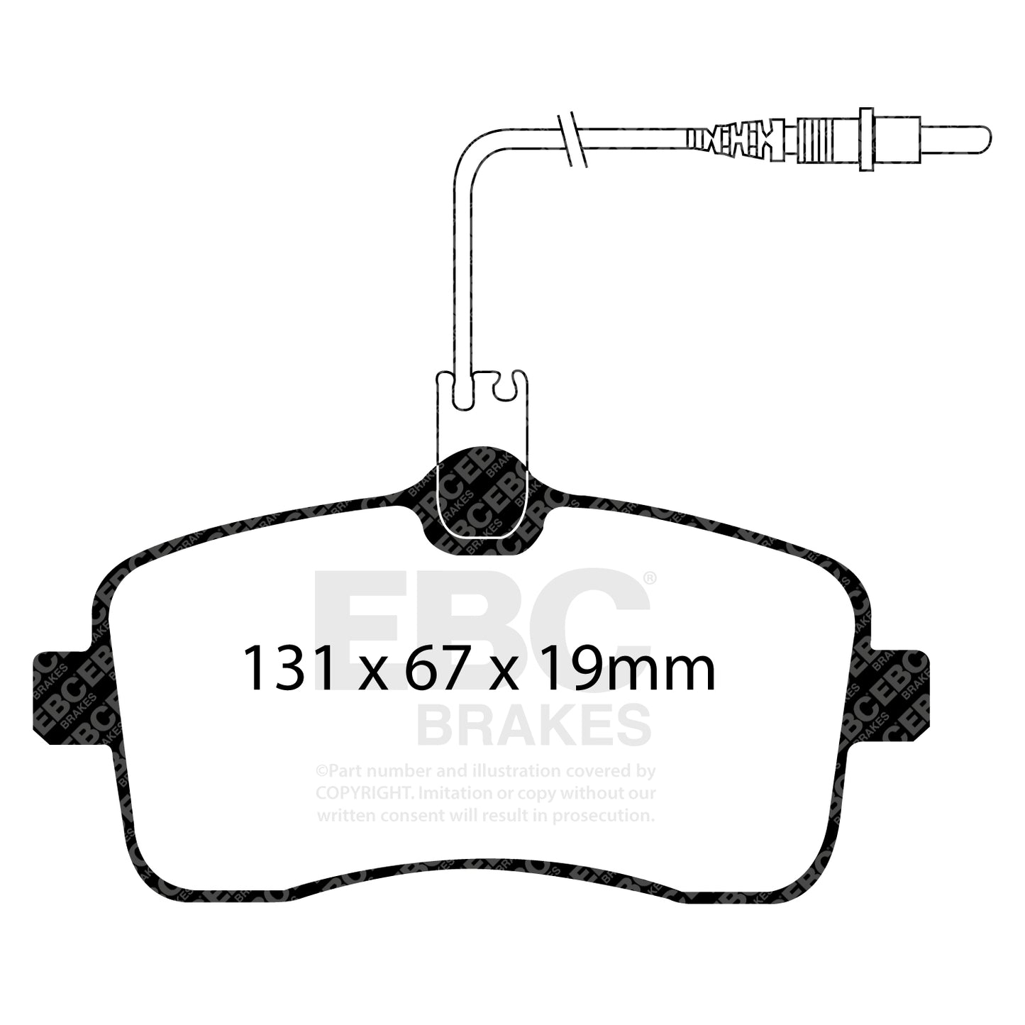 EBC Brakes Pad and Disc Kit (PDKF1581)