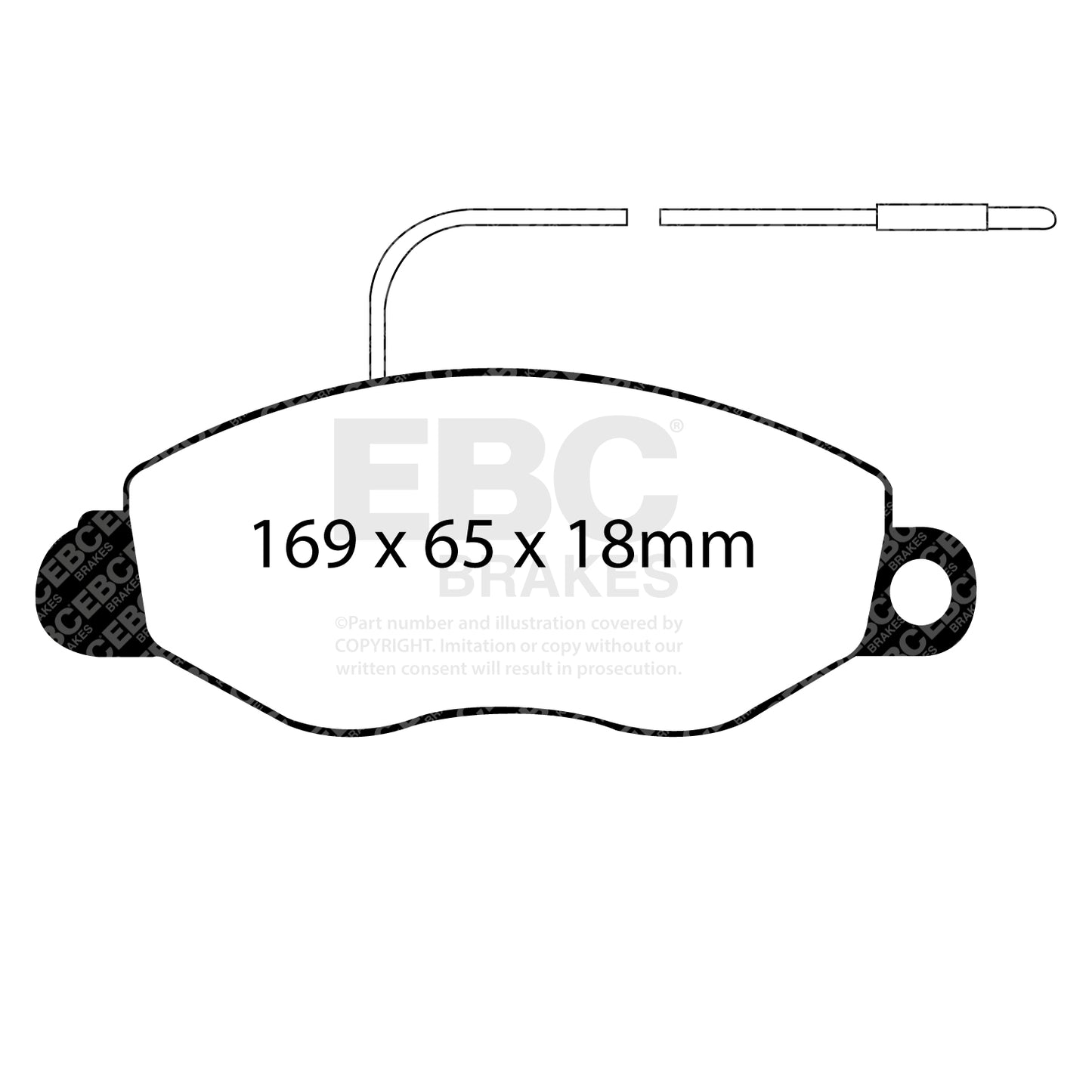 EBC Brakes Pad and Disc Kit (PDKF1453)