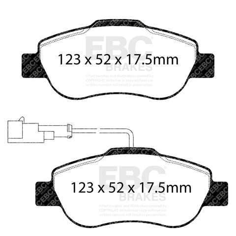 EBC Brakes Pad and Disc Kit (PDKF2230)
