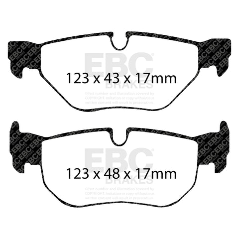 EBC Brakes Pad and Disc Full vehicle Kit (PD40K281)
