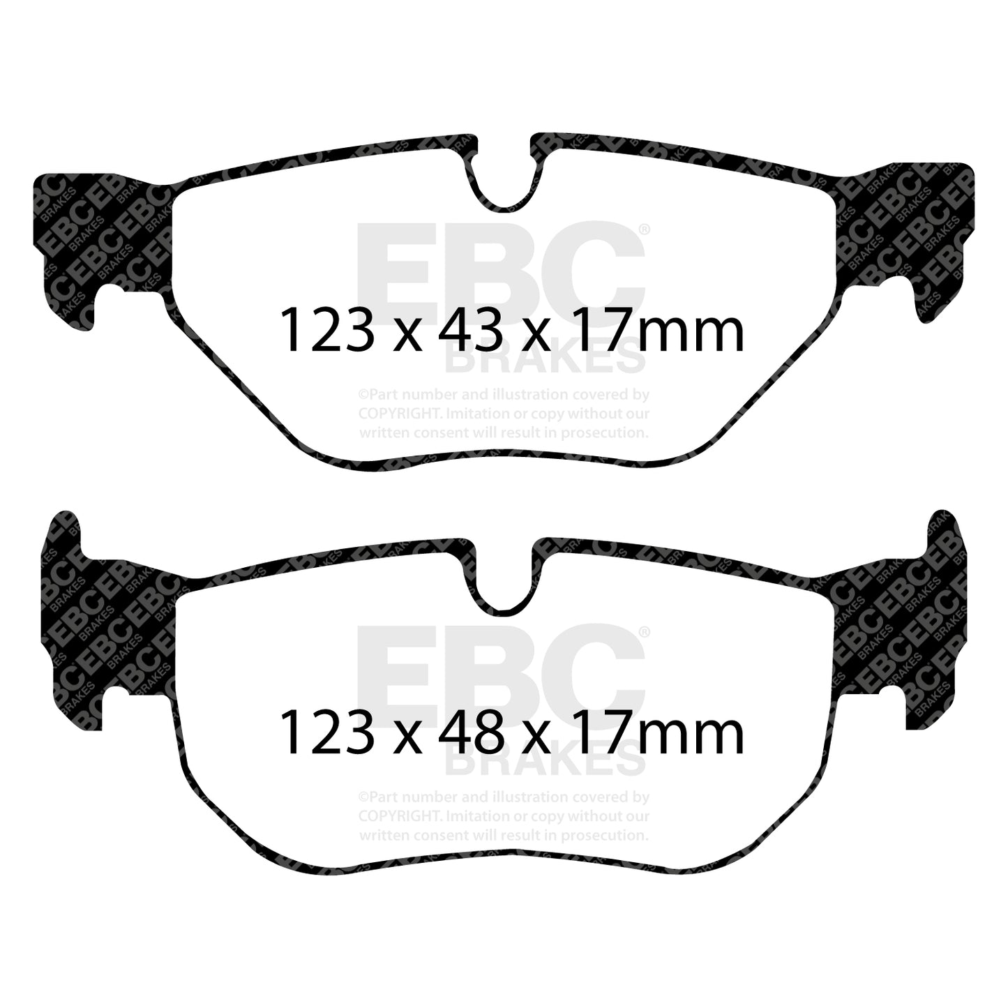 EBC Brakes Pad and Disc Full vehicle Kit (PD40K282)