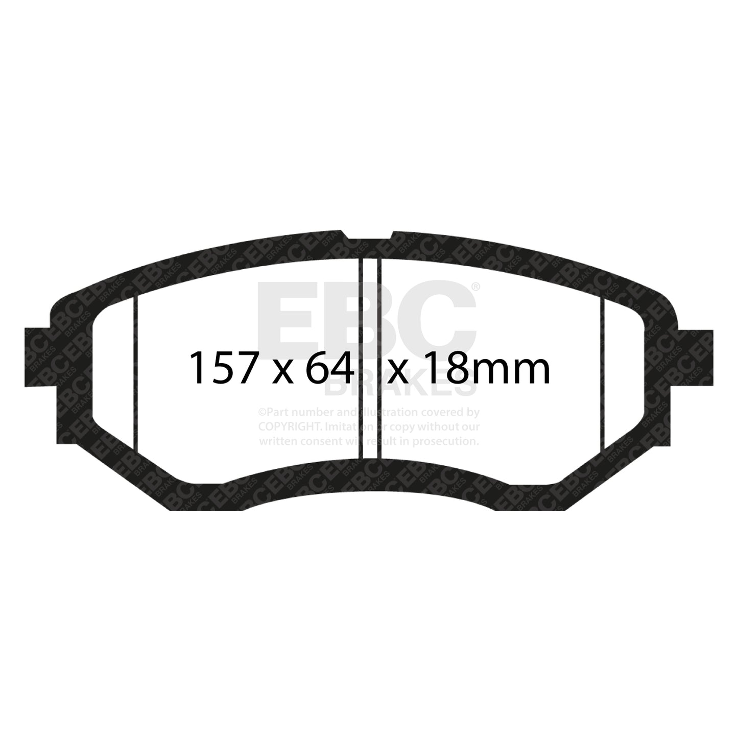 EBC Brakes Pad and Disc Kit (PD09KF569)