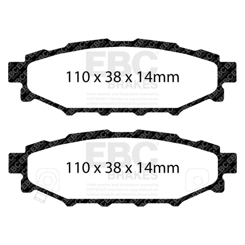 EBC Brakes Pad  and  Disc Kit (PD02KR456)