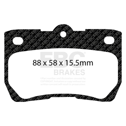 EBC Brakes Pad and Disc Kit (PD07KR117)