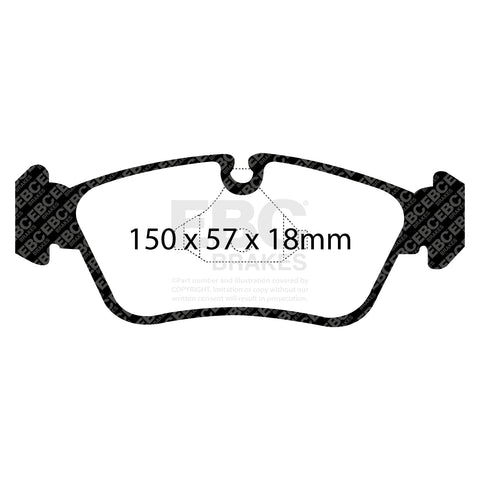 EBC Brakes Pad and Disc Kit (PD06KF088)