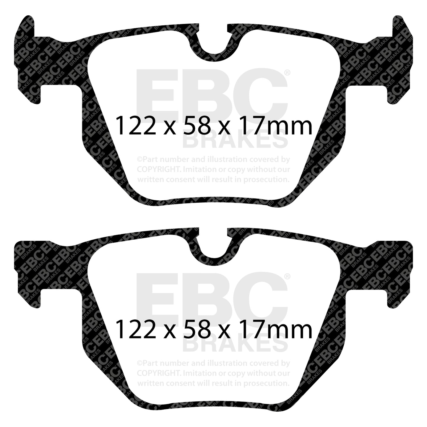 EBC Brakes Pad and Disc Kit (PD09KR268)