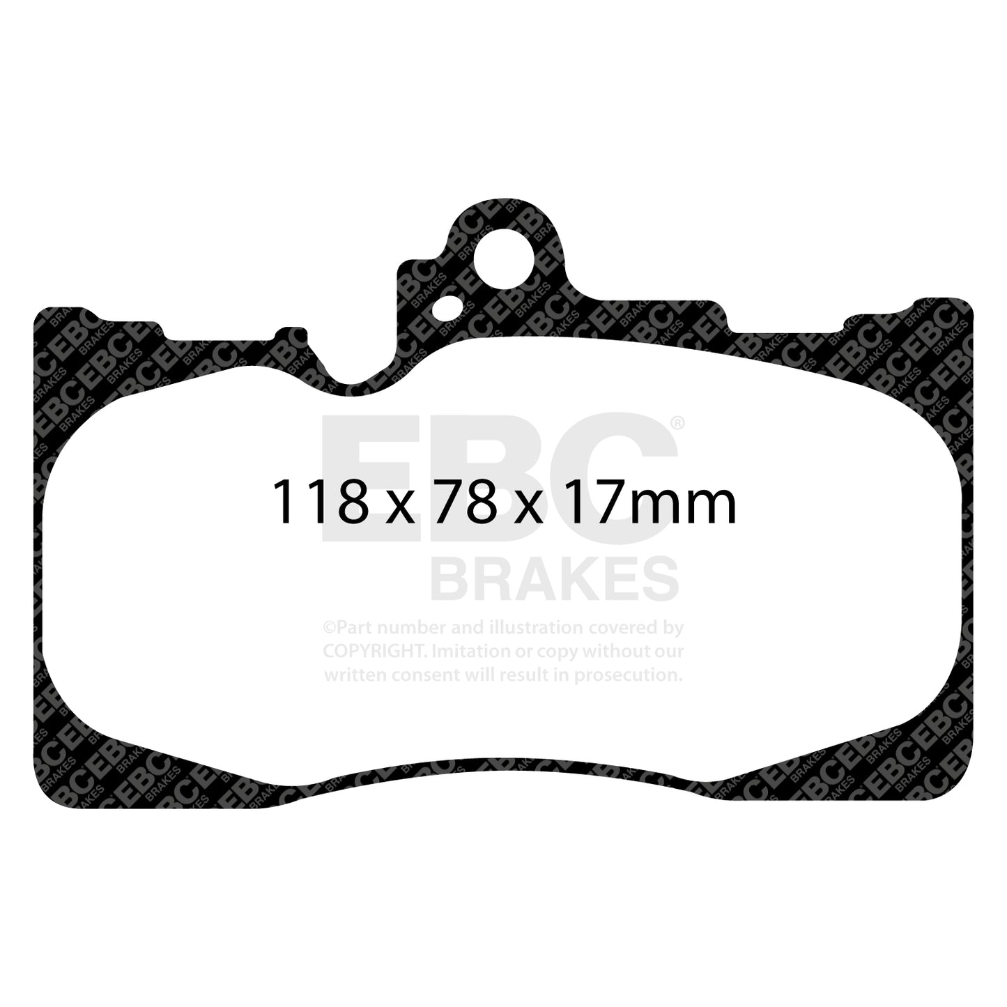 EBC Brakes Pad  and  Disc Kit (PD01KF823)
