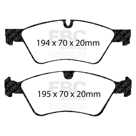 EBC Brakes Pad  and  Disc Kit (PD01KF956)