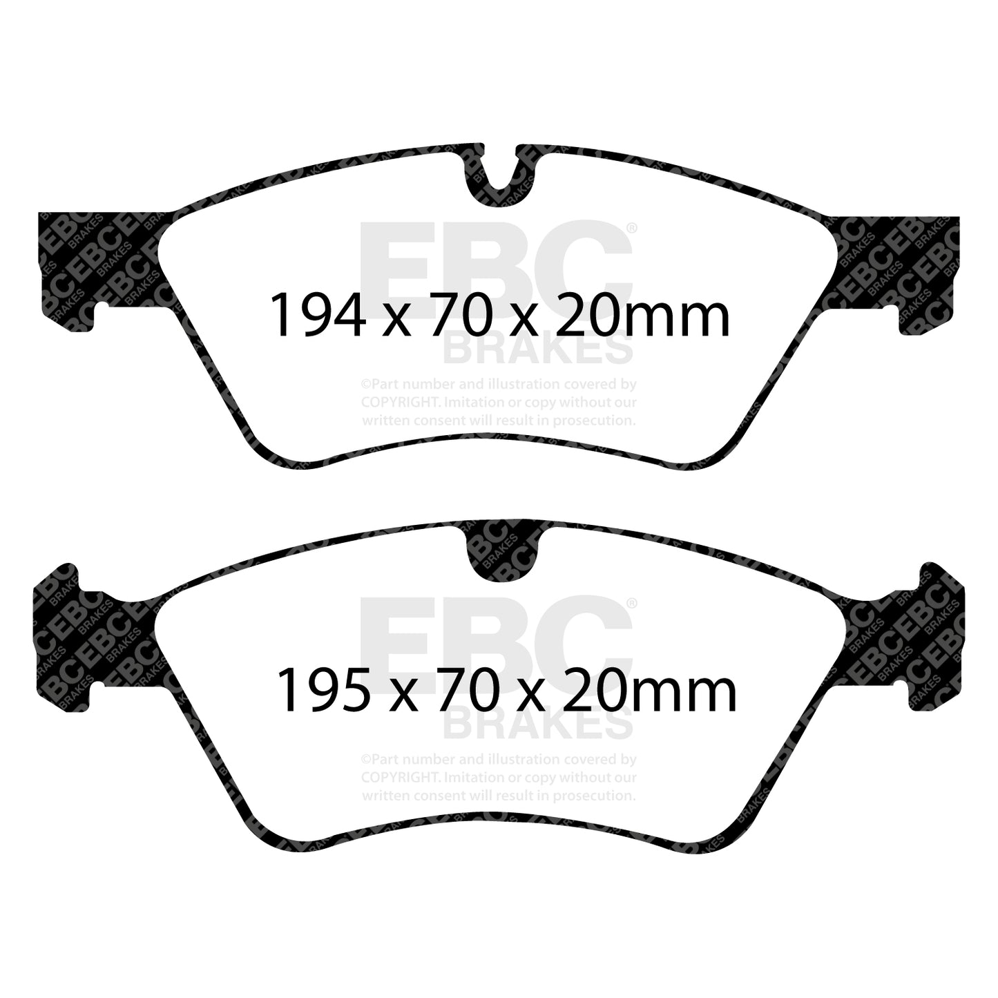 EBC Brakes Pad and Disc Kit (PDKF1232)