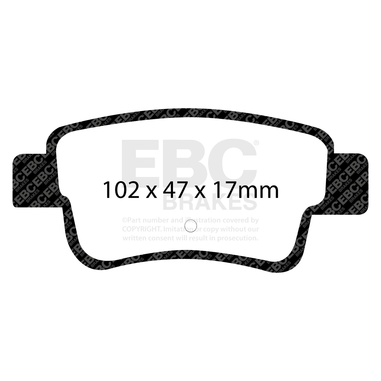 EBC Orangestuff 9000 Series Race Brake Pad Set (DP91599)