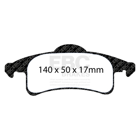 EBC Brakes Pad and Disc Full vehicle Kit (PD40K979)