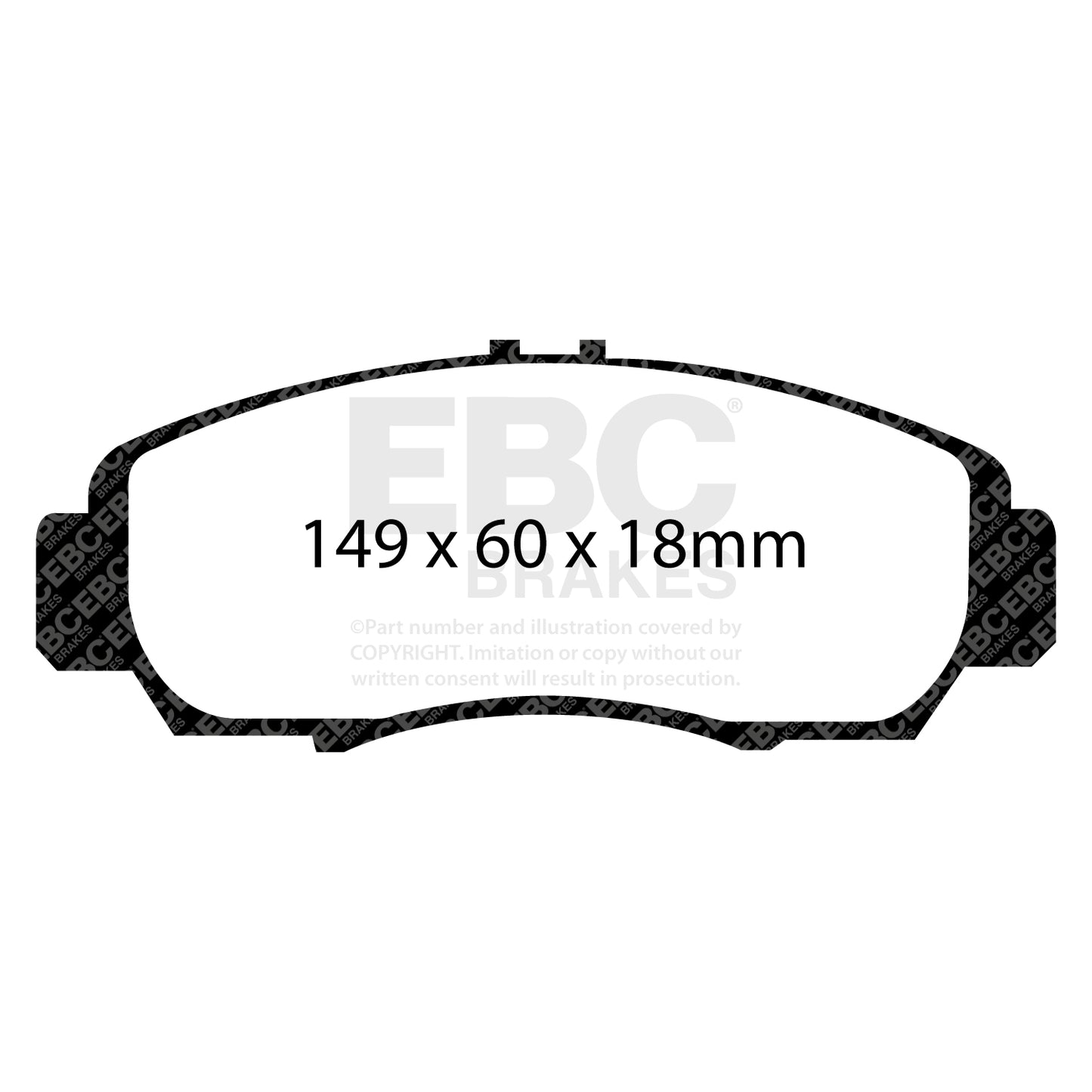 EBC Brakes Pad and Disc Full vehicle Kit (PD40K829)