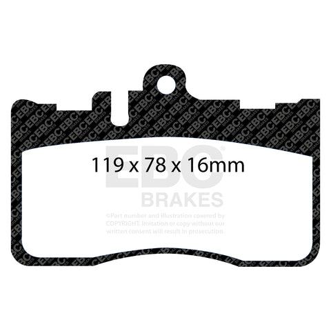 EBC Brakes Pad and Disc Kit (PD08KF579)