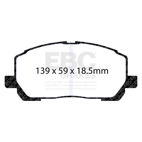 EBC Brakes Pad and Disc Full vehicle Kit (PD40K2157)