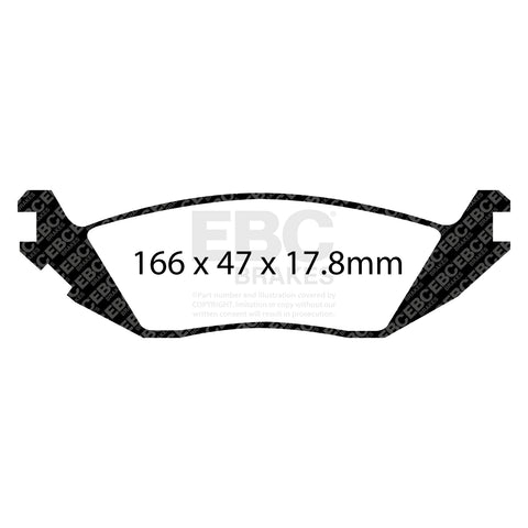 EBC Brakes Pad and Disc Full vehicle Kit (PD40K655)
