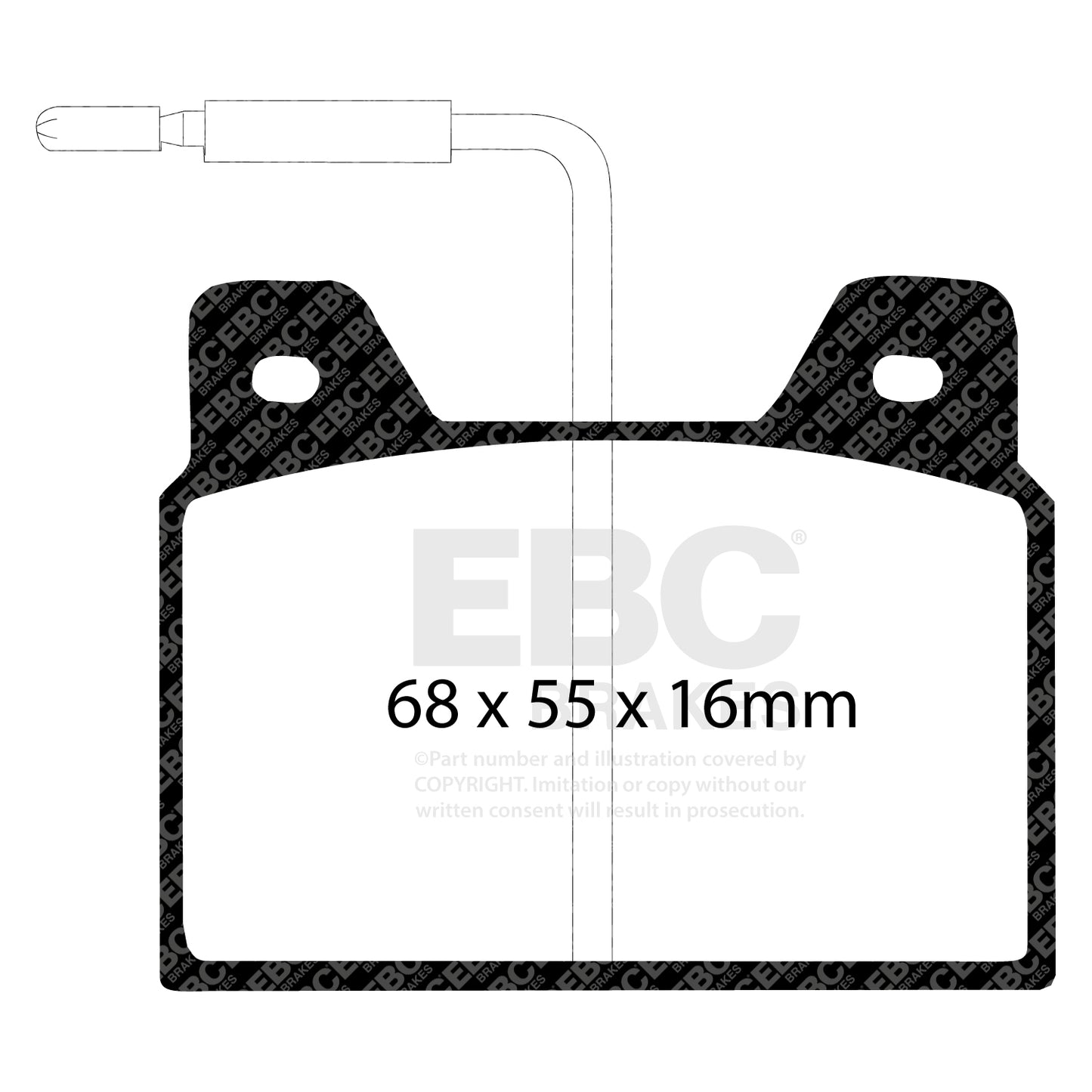 EBC Brakes Pad and Disc Full vehicle Kit (PD40K1522)