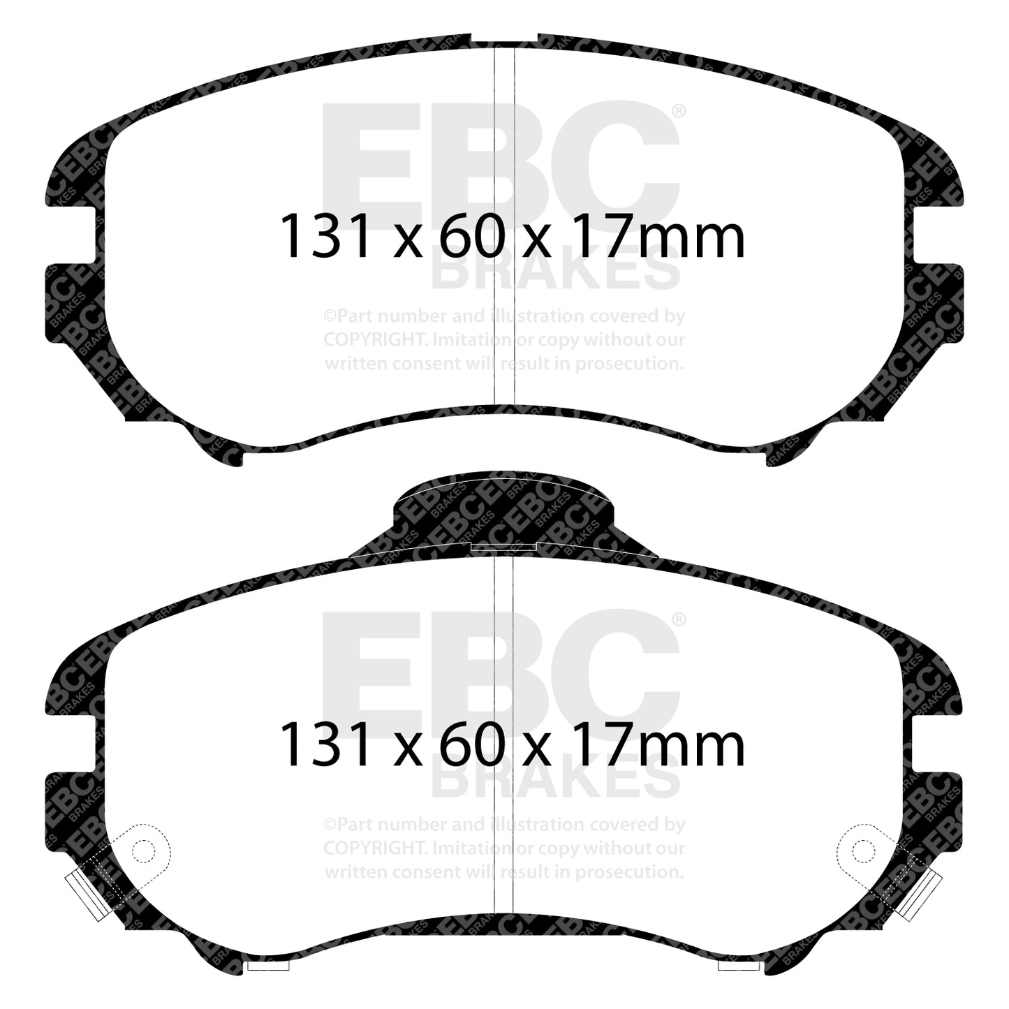 EBC Brakes Pad and Disc Kit (PD03KF1345)