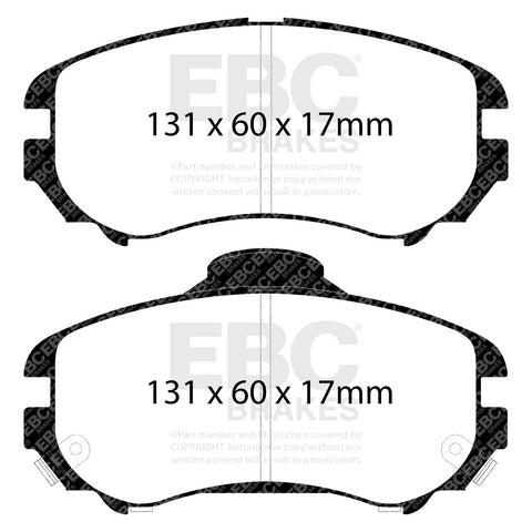 EBC Brakes Pad and Disc Full vehicle Kit (PD40K895)