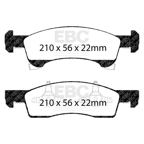 EBC Brakes Pad and Disc Kit (PD11KF614)
