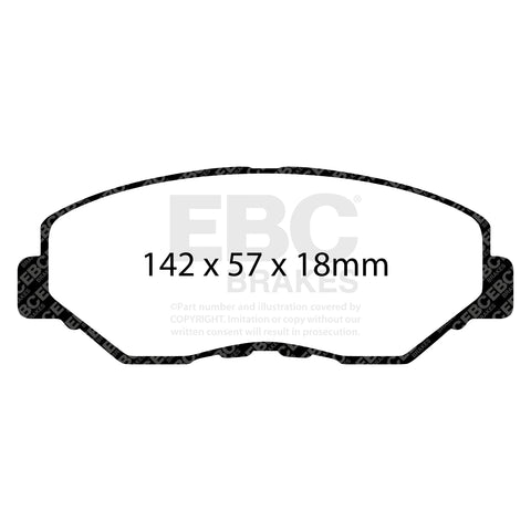 EBC Brakes Pad and Disc Kit (PDKF891)