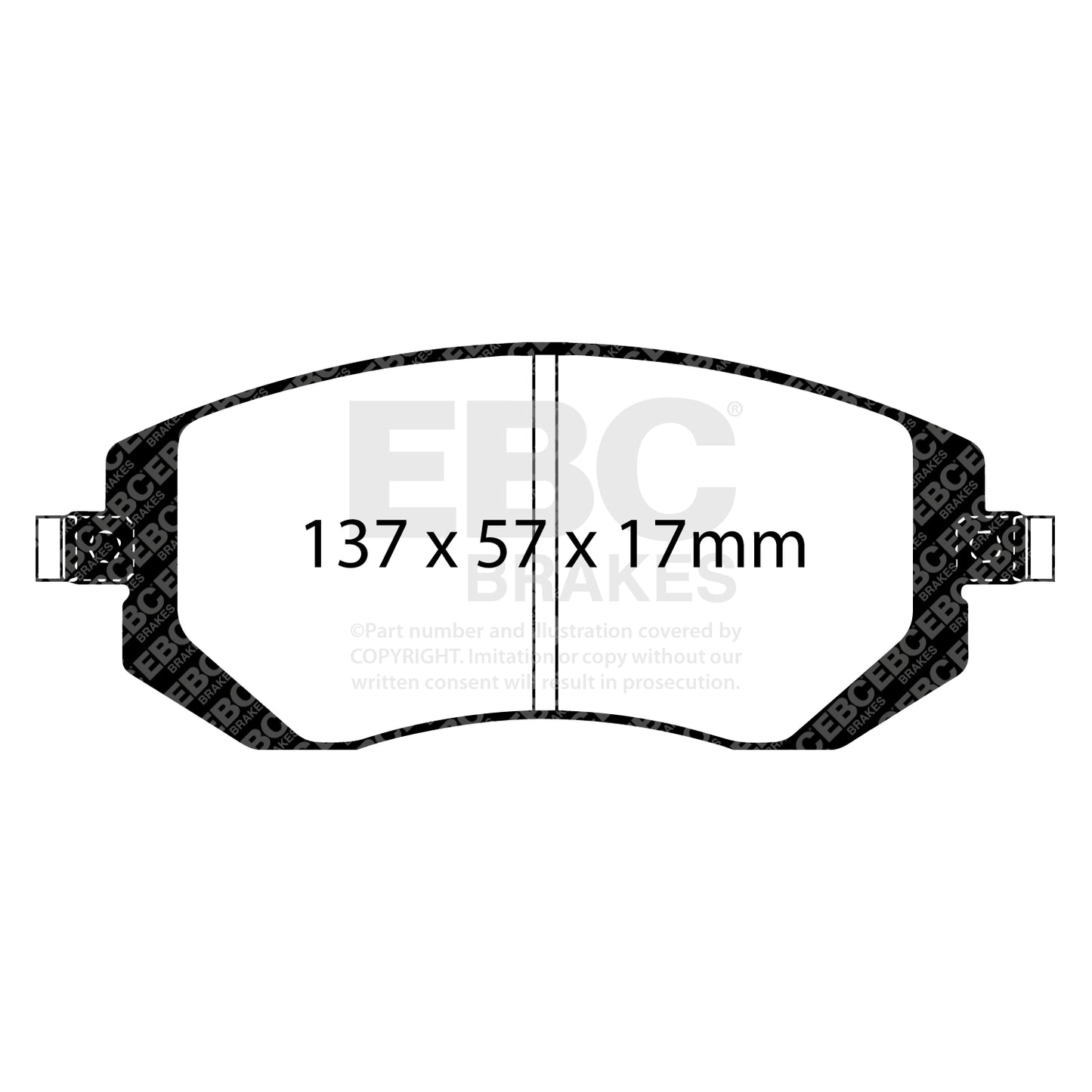 EBC Brakes Pad and Disc Full vehicle Kit (PD40K1757)