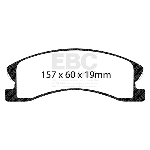 EBC Brakes Pad and Disc Full vehicle Kit (PD40K979)