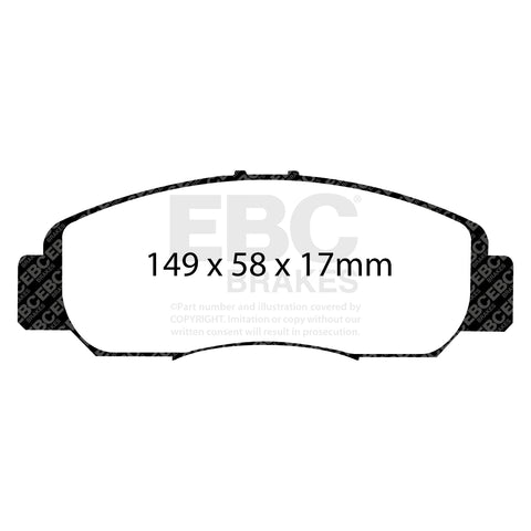 EBC Brakes Pad and Disc Kit (PD16KF058)