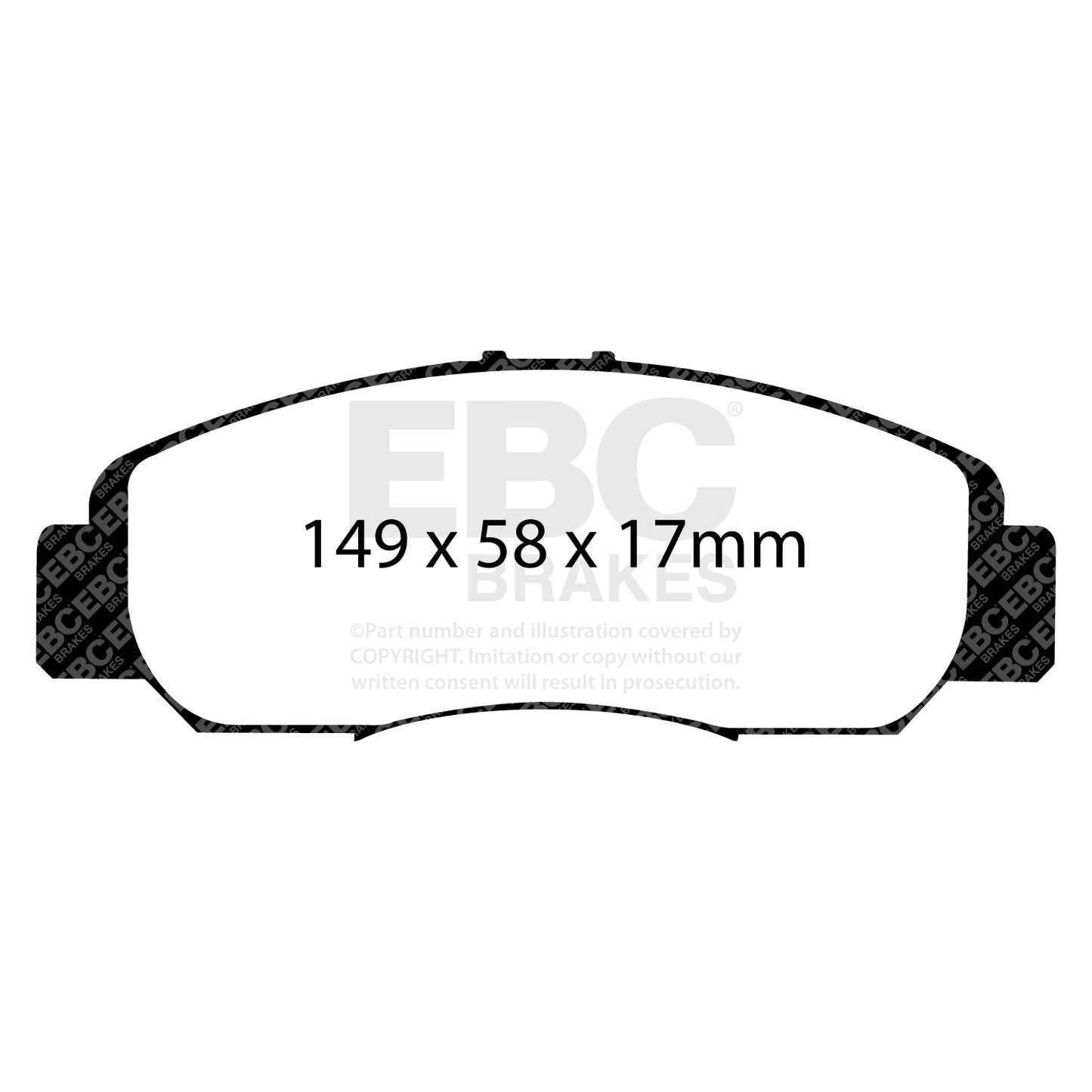 EBC Brakes Pad and Disc Full vehicle Kit (PD40K854)