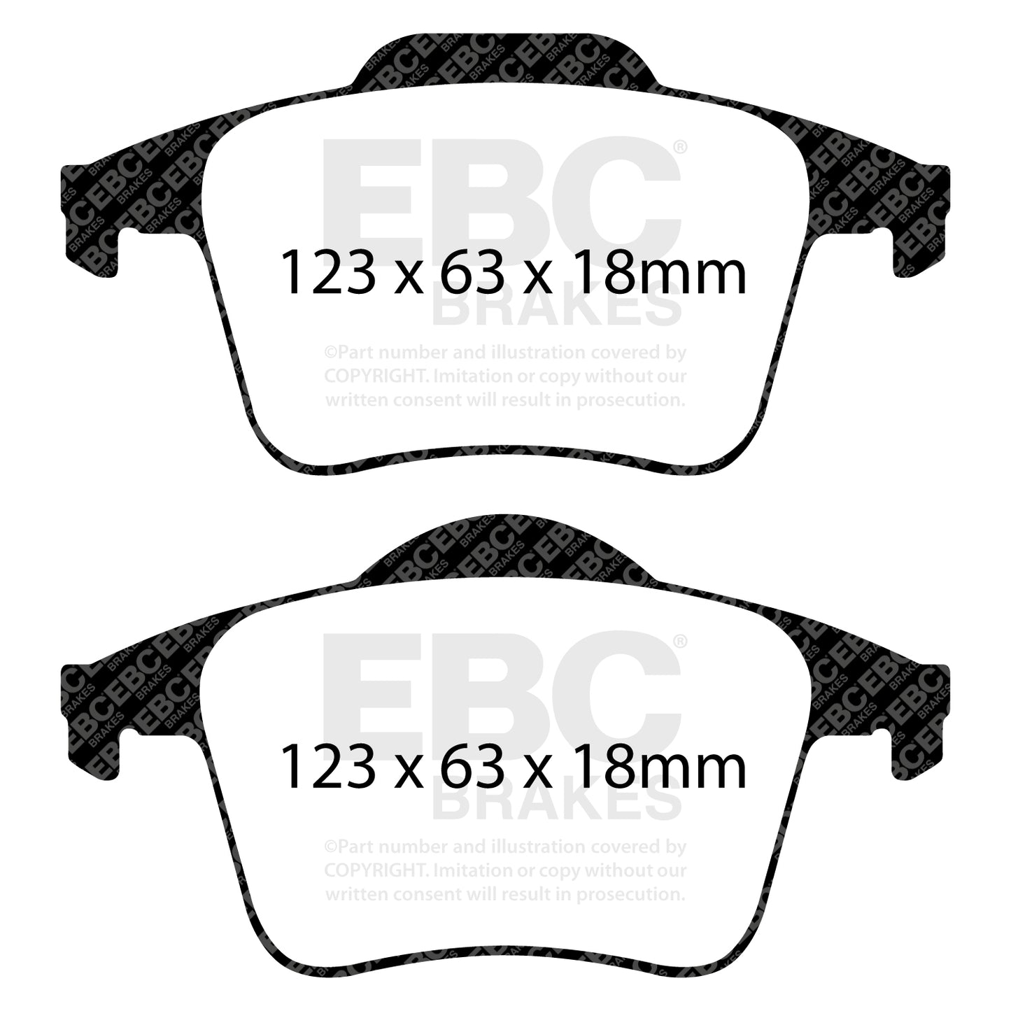 EBC Brakes Pad and Disc Kit (PD08KR362)