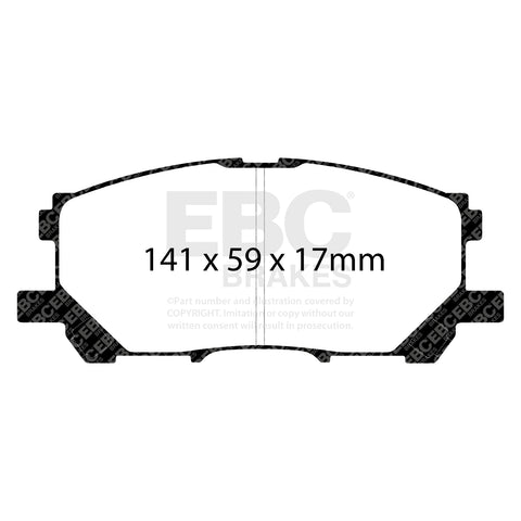 EBC Brakes Pad  and  Disc Kit (PD01KR941)