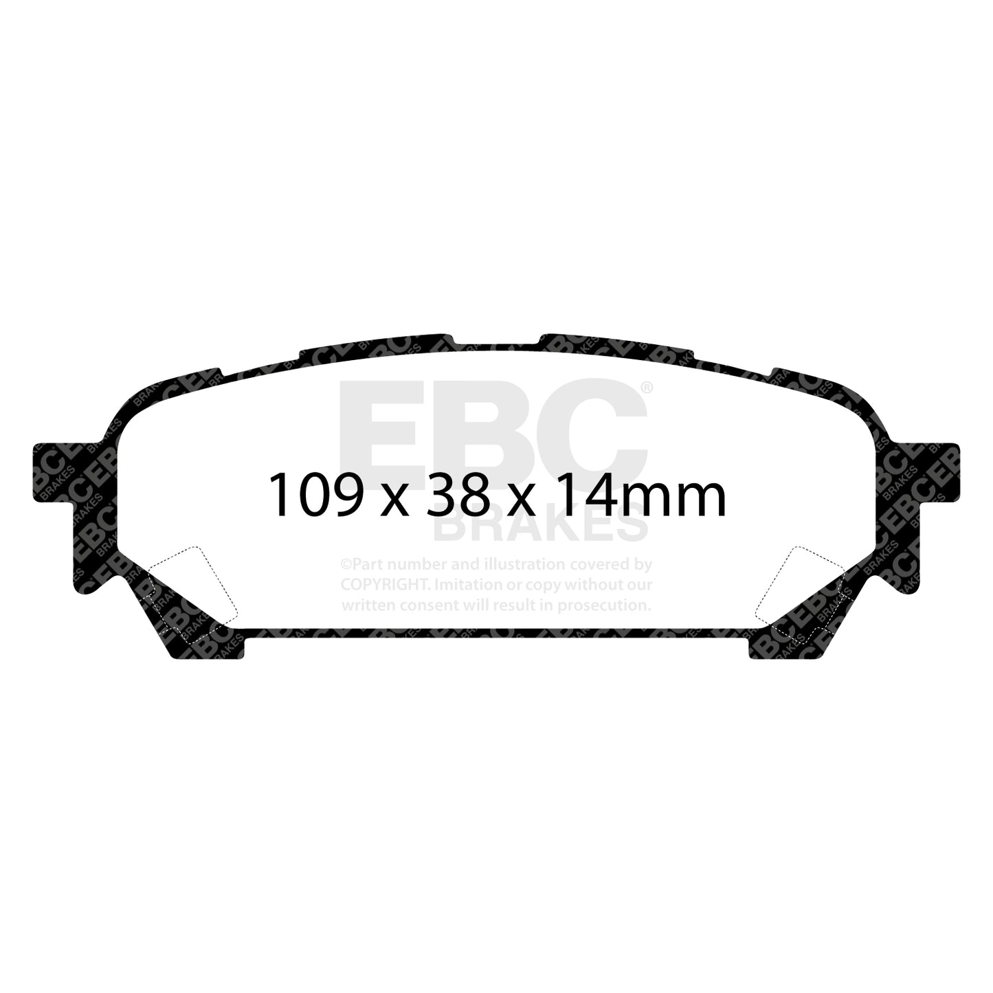 EBC Brakes Pad and Disc Full vehicle Kit (PD40K1767)