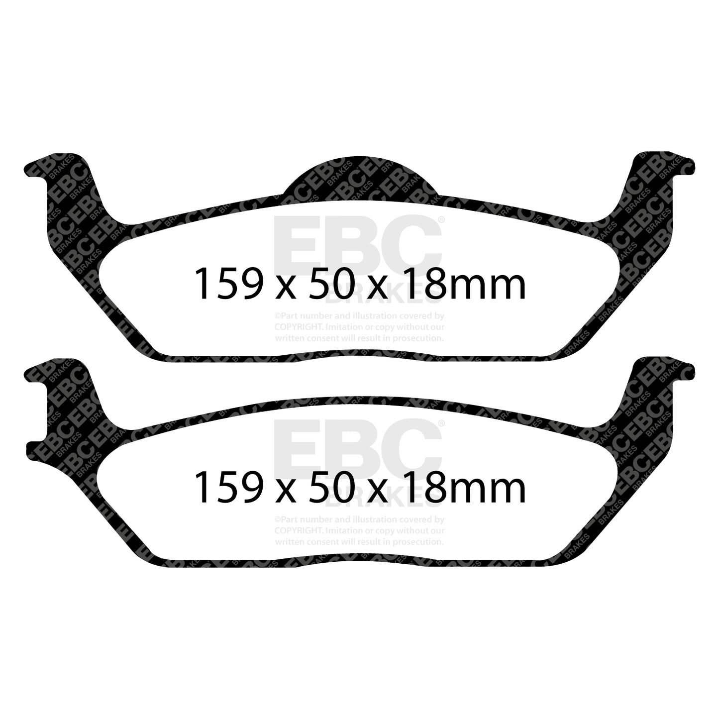 EBC Brakes Pad and Disc Full vehicle Kit (PD40K2167)