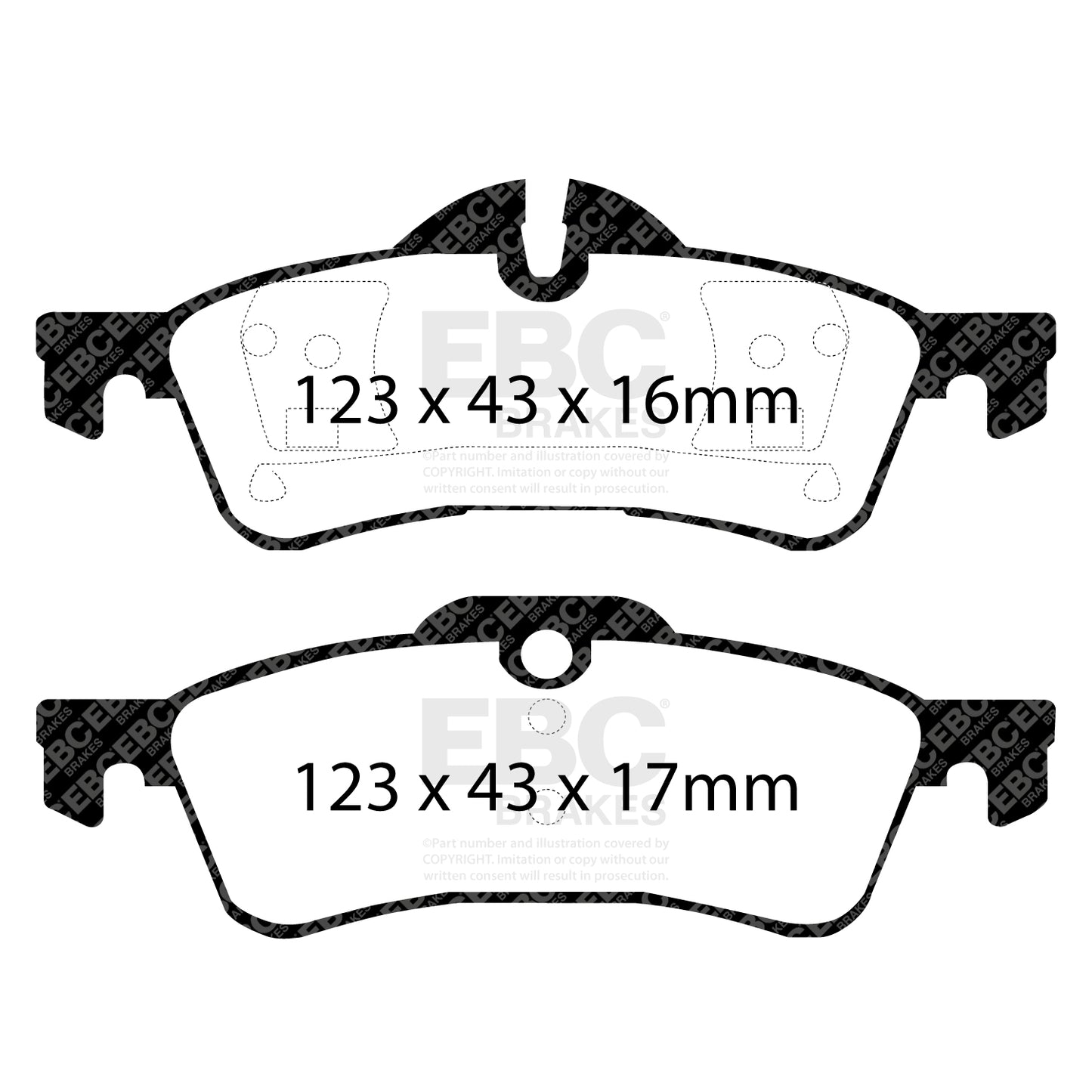 EBC Brakes Pad and Disc Kit (PD14KR309)