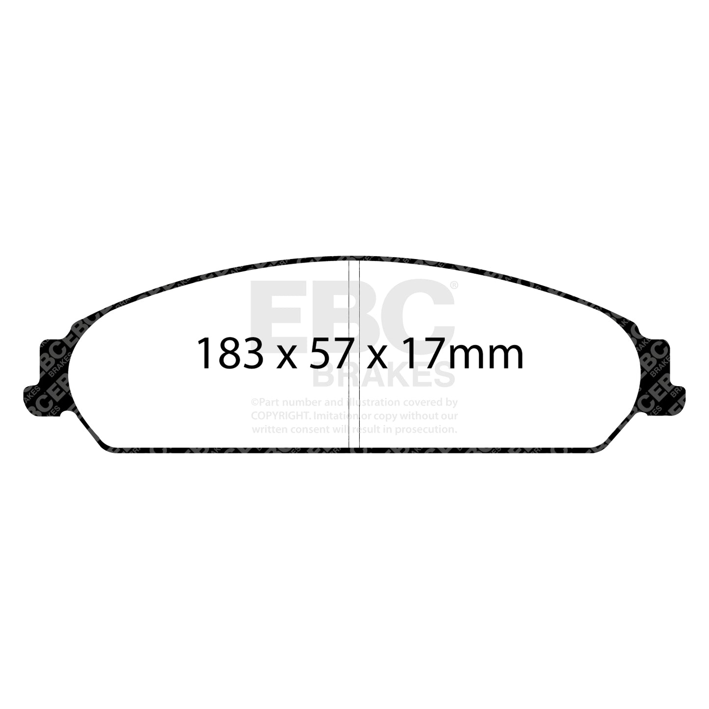 EBC Brakes Pad and Disc Full vehicle Kit (PD40K649)