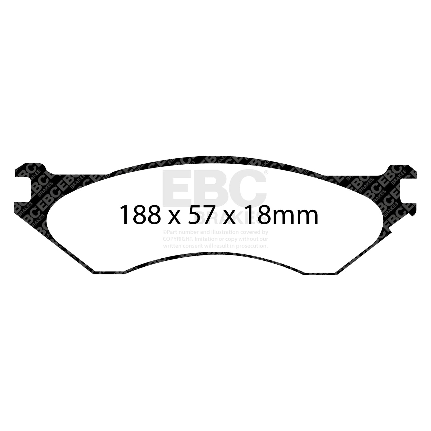 EBC Brakes Pad and Disc Kit (PD03KR260)
