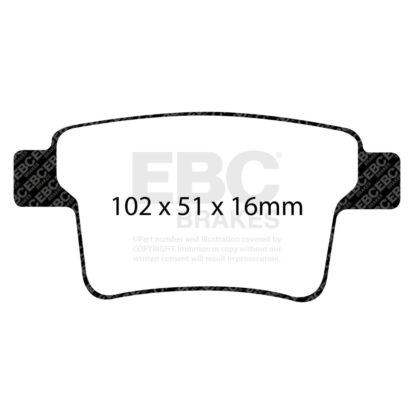 EBC Brakes Pad and Disc Kit (PD07KR223)