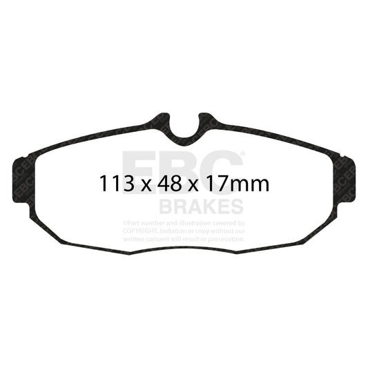 EBC Racing RP-X Track and Race Brake Pads (DP81741RPX)