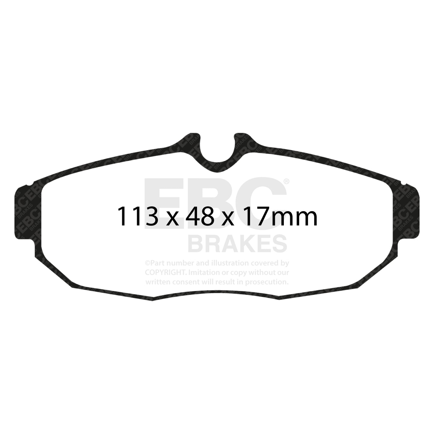 EBC RPX Brake Pads DP81741RPX Rear