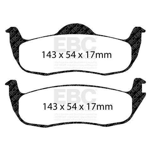 EBC Brakes Pad and Disc Kit (PD03KR366)