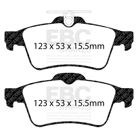 EBC Brakes Pad and Disc Full vehicle Kit (PD40K743)