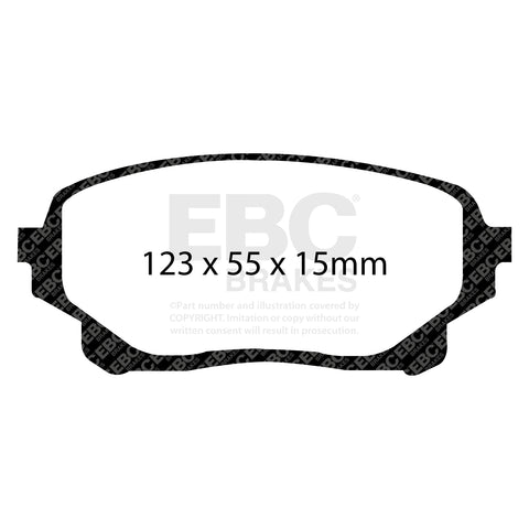 EBC Brakes Pad and Disc Kit (PDKF1864)