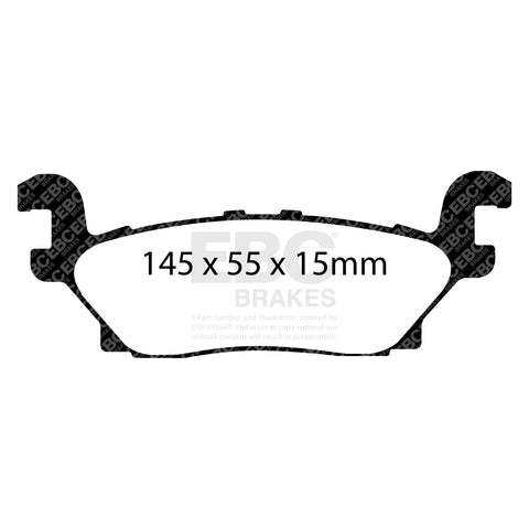 EBC Brakes Pad  and  Disc Kit (PD01KR354)
