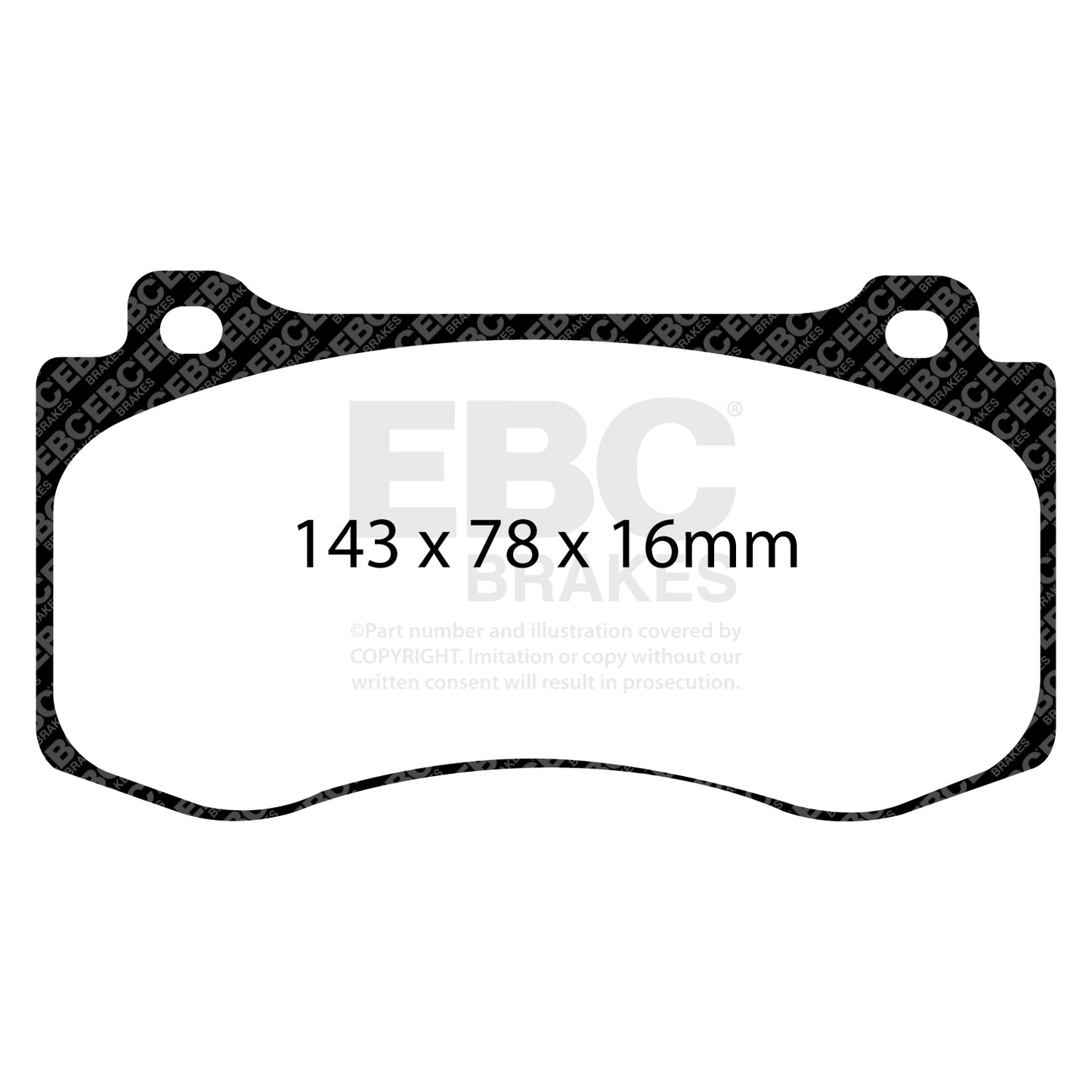 EBC Brakes Pad and Disc Kit (PD07KF088)