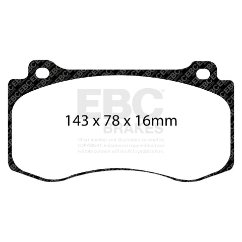 EBC Brakes Pad  and  Disc Kit (PD02KF569)