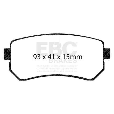 EBC Brakes Pad and Disc Full vehicle Kit (PD40K905)